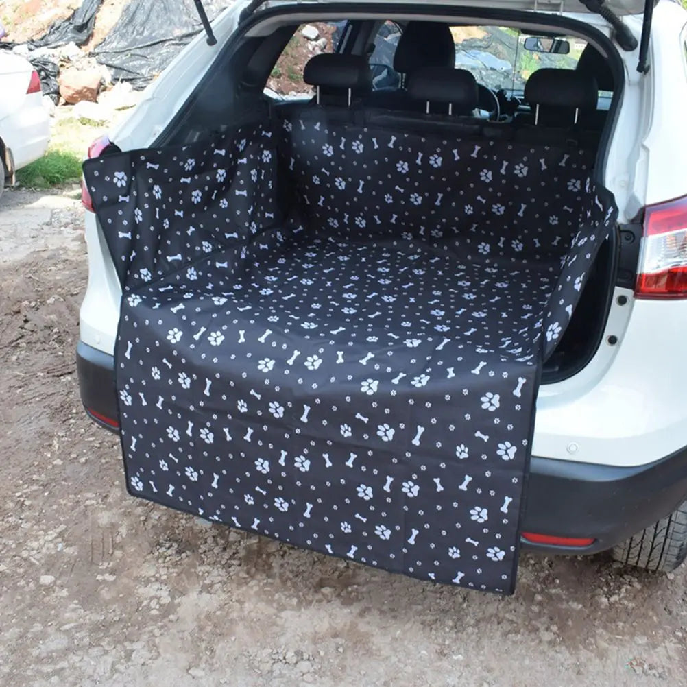Waterproof Dog Seat Covers Car Trunk Liner SUV Rear Protector Foldable Single Scratchproof Easy Storage