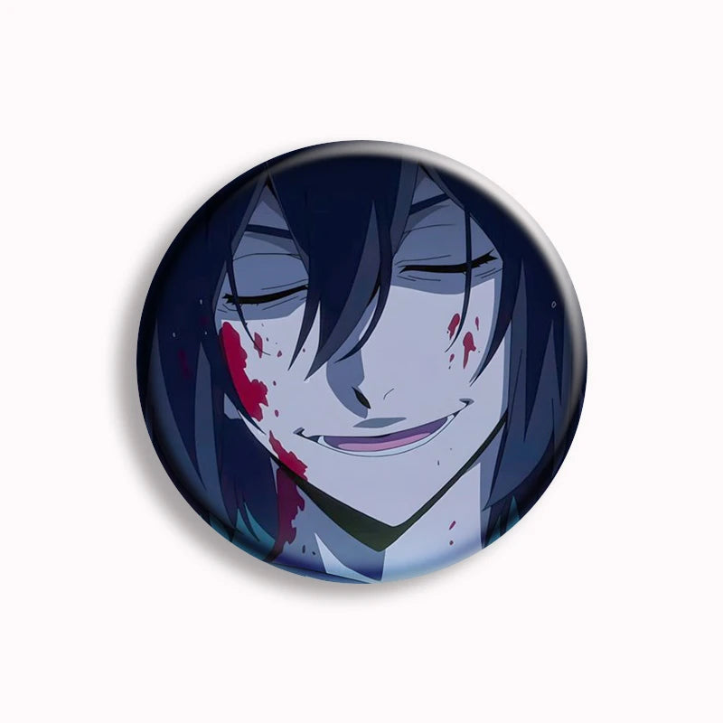 Anime Bungo Stray Dogs Button Pin Character Fyodor Fan Art Brooch Badge Bag Accessories Jewelry Fans Collect 58mm Friends Gift