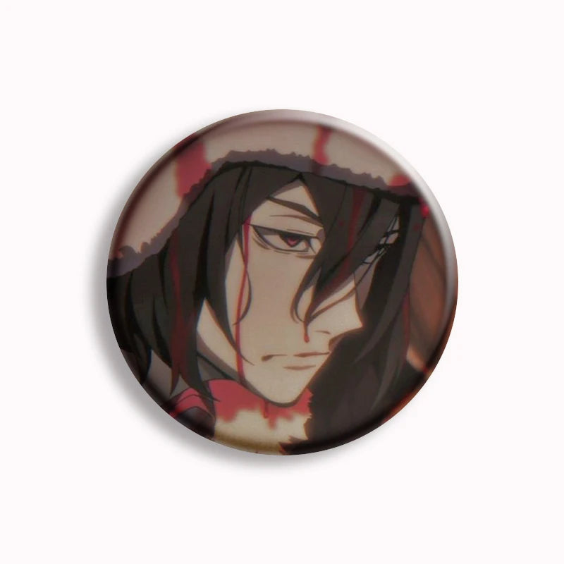 Anime Bungo Stray Dogs Button Pin Character Fyodor Fan Art Brooch Badge Bag Accessories Jewelry Fans Collect 58mm Friends Gift