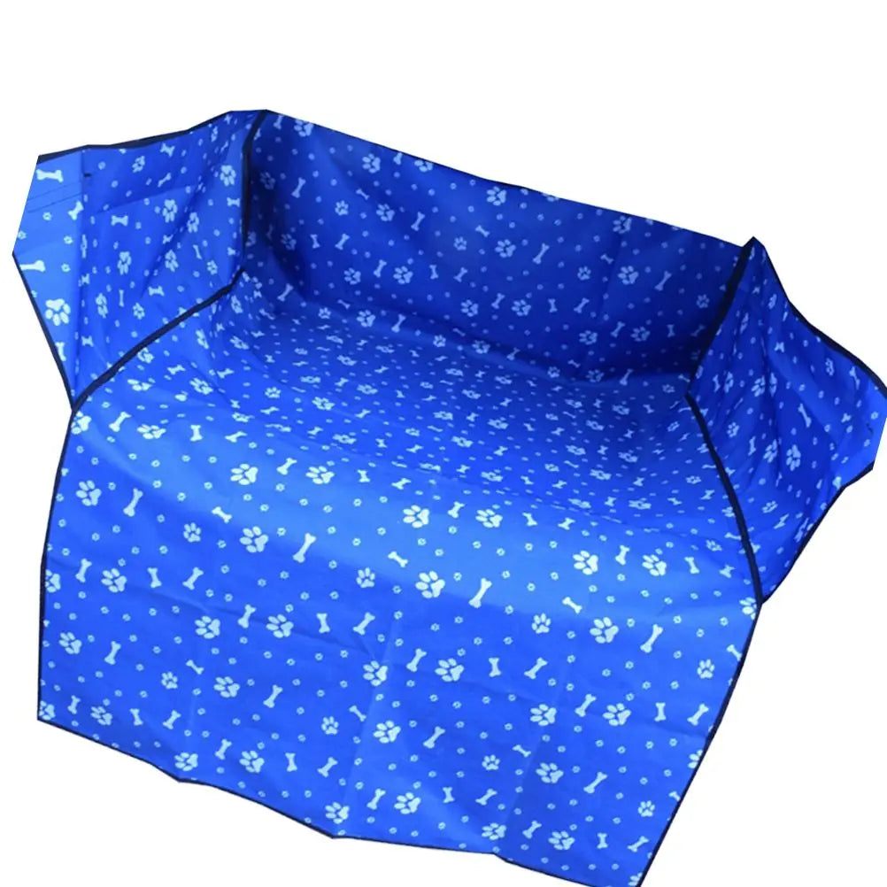 Waterproof Dog Seat Covers Car Trunk Liner SUV Rear Protector Foldable Single Scratchproof Easy Storage