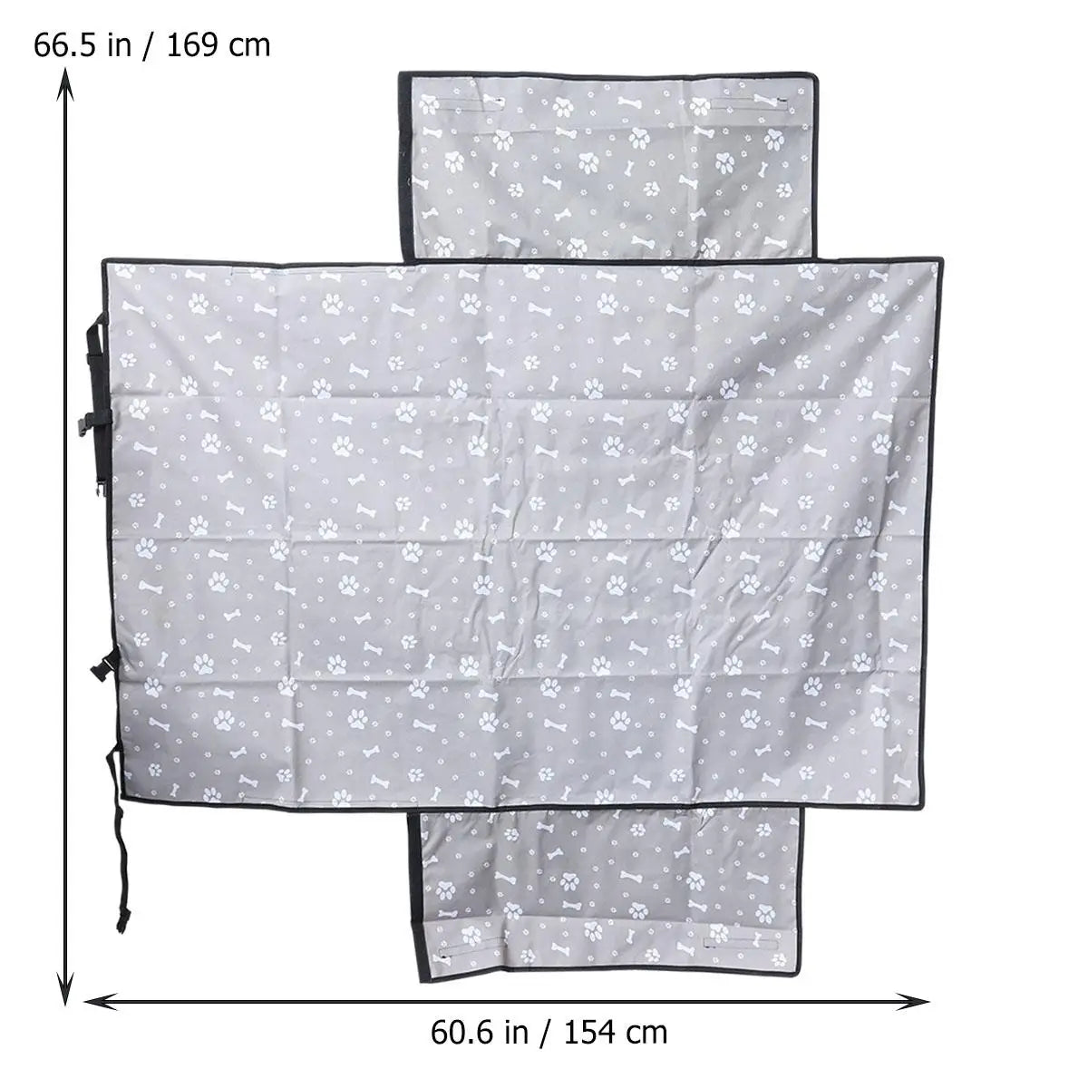 Waterproof Dog Seat Covers Car Trunk Liner SUV Rear Protector Foldable Single Scratchproof Easy Storage