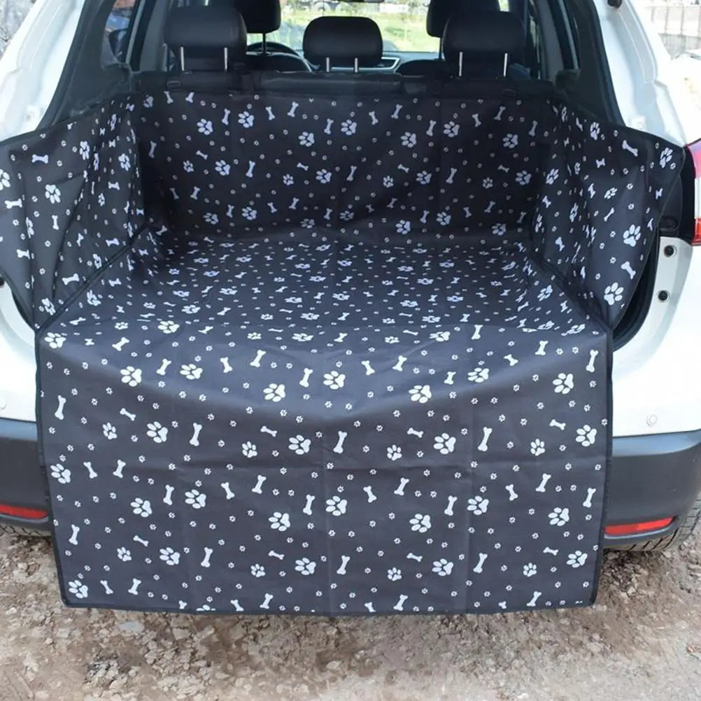 Waterproof Dog Seat Covers Car Trunk Liner SUV Rear Protector Foldable Single Scratchproof Easy Storage