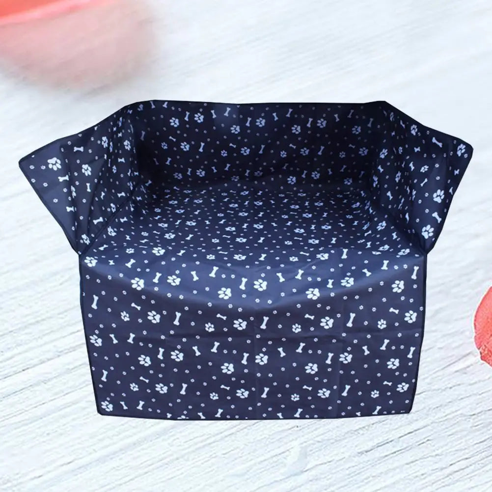 Waterproof Dog Seat Covers Car Trunk Liner SUV Rear Protector Foldable Single Scratchproof Easy Storage