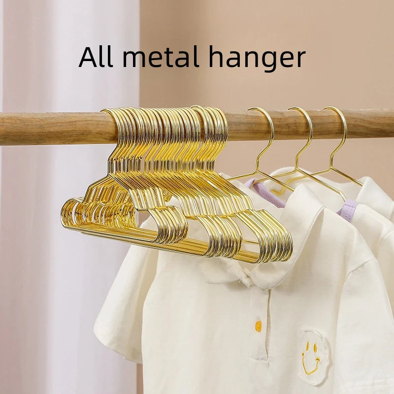 Pet Apparel Hangers Small Metal Clothes Hanger for Teddy Dog Cat