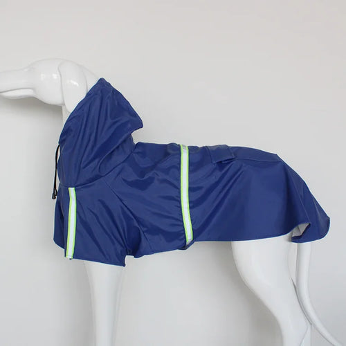 Large Dog Raincoat Corgi Cloak Style Puppy Waterproof Dog Clothes