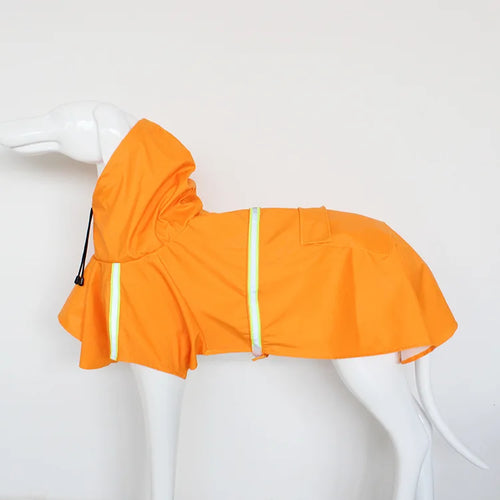 Large Dog Raincoat Corgi Cloak Style Puppy Waterproof Dog Clothes