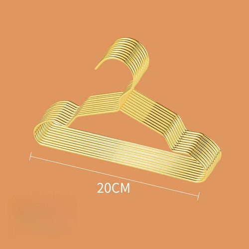 Pet Apparel Hangers Small Metal Clothes Hanger for Teddy Dog Cat