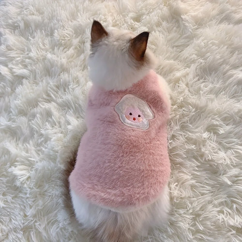 Cats Accessories Pets Warm Kittens Clothes for Winter Kitten Small
