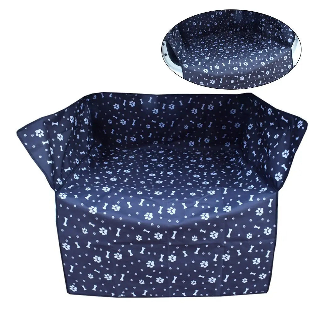 Waterproof Dog Seat Covers Car Trunk Liner SUV Rear Protector Foldable Single Scratchproof Easy Storage