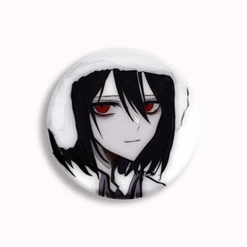 Anime Bungo Stray Dogs Button Pin Character Fyodor Fan Art Brooch Badge Bag Accessories Jewelry Fans Collect 58mm Friends Gift