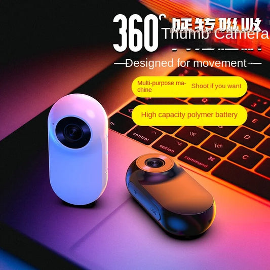 HD 1080P Wireless Collar Camera No WiFi Required Dog Cat Pet Collar Camera with Video Record Mini Body Camera for Indoor/Outdoor